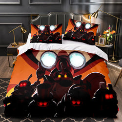 Japan Anime Cosplay Bedding Set Quilt Covers Room Decoration (Online Order Only)