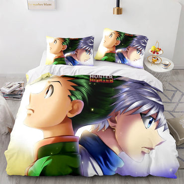 Japan Anime HUNTER×HUNTER Bedding Set Quilt Cover Without Filler (Online Order Only)