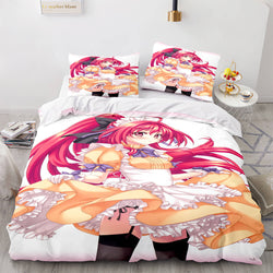 Japan Anime Maid Cosplay Bedding Sets Quilt Covers Without Filler (Online Order Only)