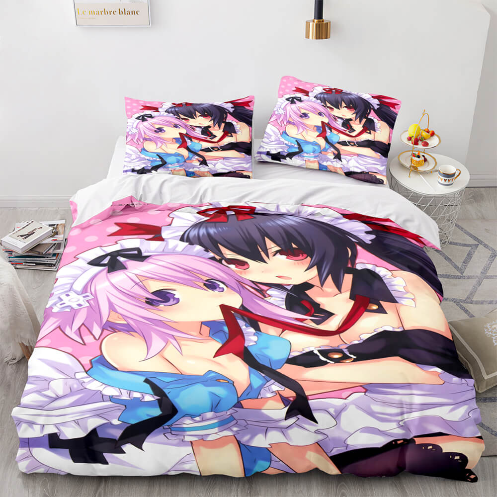 Japan Anime Maid Cosplay Bedding Sets Quilt Covers Without Filler (Online Order Only)