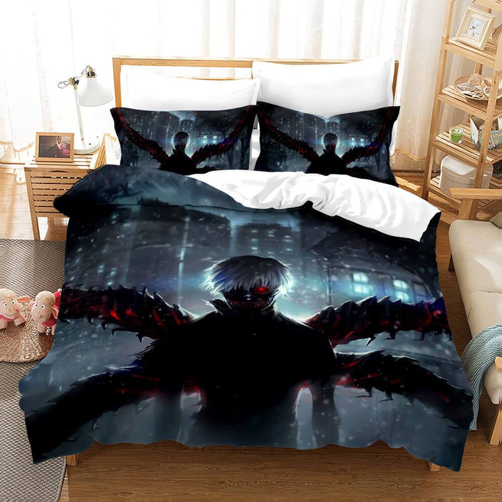 Tokyo Ghoul Bedding Set Duvet Covers Bed Sets (Online Order Only)