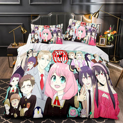 Japan Comics SPY×FAMILY 2022 Bedding Set Quilt Cover Without Filler (Online Order Only)