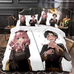 Japan Comics SPY×FAMILY 2022 Bedding Set Quilt Cover Without Filler (Online Order Only)
