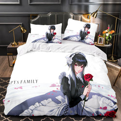 Japan Comics SPY×FAMILY 2022 Bedding Set Quilt Cover Without Filler (Online Order Only)