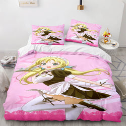 Japan Maid Bedding Set Cosplay Quilt Covers Room Decoration (Online Order Only)