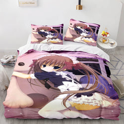Japan Maid Cute Loli Cosplay Bedding Set Quilt Covers Without Filler (Online Order Only)