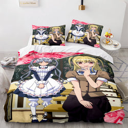 Japan Maid Cute Loli Cosplay Bedding Set Quilt Covers Without Filler (Online Order Only)