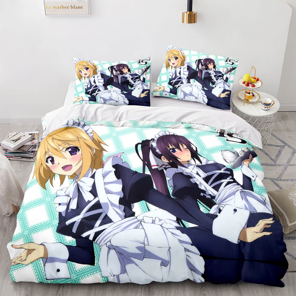Japan Maid Cute Loli Cosplay Bedding Set Quilt Covers Without Filler (Online Order Only)
