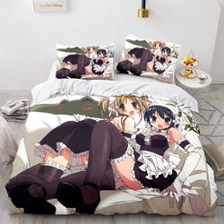 Japan Sexy Lady Maid Cosplay Bedding Set Quilt Covers Without Filler (Online Order Only)
