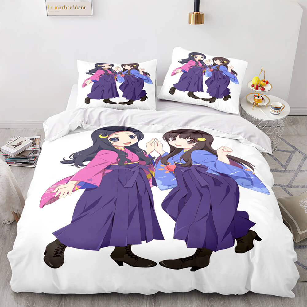 Japan Sexy Lady Maid Cosplay Bedding Set Quilt Covers Without Filler (Online Order Only)