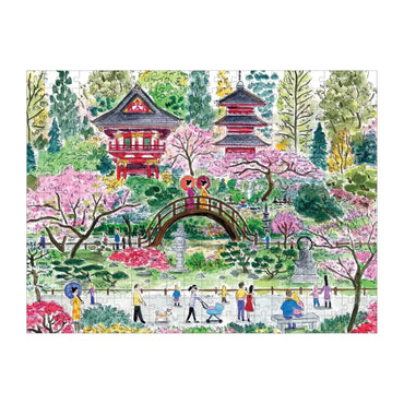 Japanese Tea Garden 300 Piece Jigsaw Puzzle Galison (ONLINE ORDER ONLY)