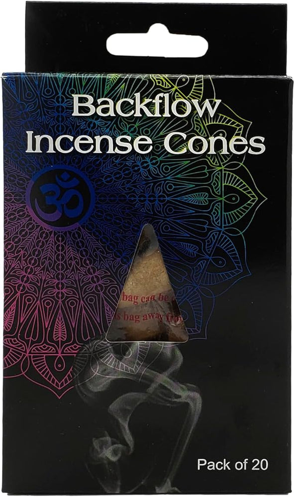 Jasmine Scent Backflow Incense Cones Pack of 20 (Online Order Only)