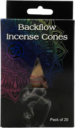 Jasmine Scent Backflow Incense Cones Pack of 20 (Online Order Only)