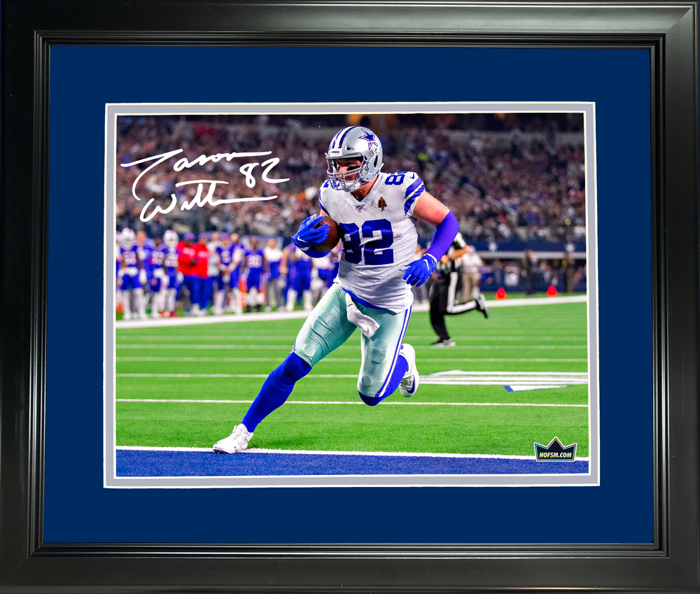 Framed Jason Witten Dallas Cowboys Facsimile Laser Engraved Signature Auto 11"x14" Football Photo HOFSM Holo (ONLINE ORDER ONLY)
