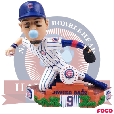Javier Baez Chicago Cubs Sliding Bobblehead (ONLINE ORDER ONLY)