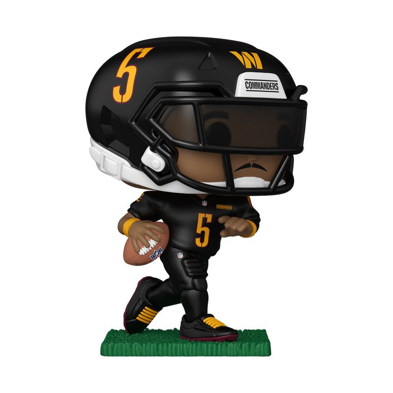 Funko Pop! NFL Washington Commanders Jayden Daniels Vinyl Figure #324 with Protector (ONLINE ORDER ONLY)