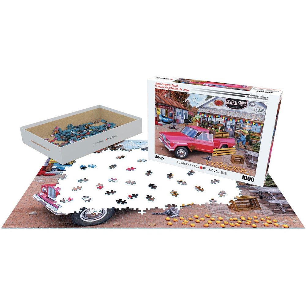 Jeep Farmer's Truck 1000 Piece Jigsaw Puzzle Eurographics (ONLINE ORDER ONLY)
