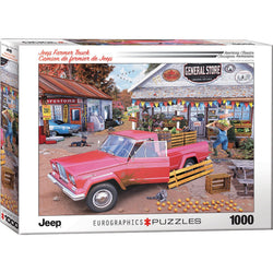 Jeep Farmer's Truck 1000 Piece Jigsaw Puzzle Eurographics (ONLINE ORDER ONLY)