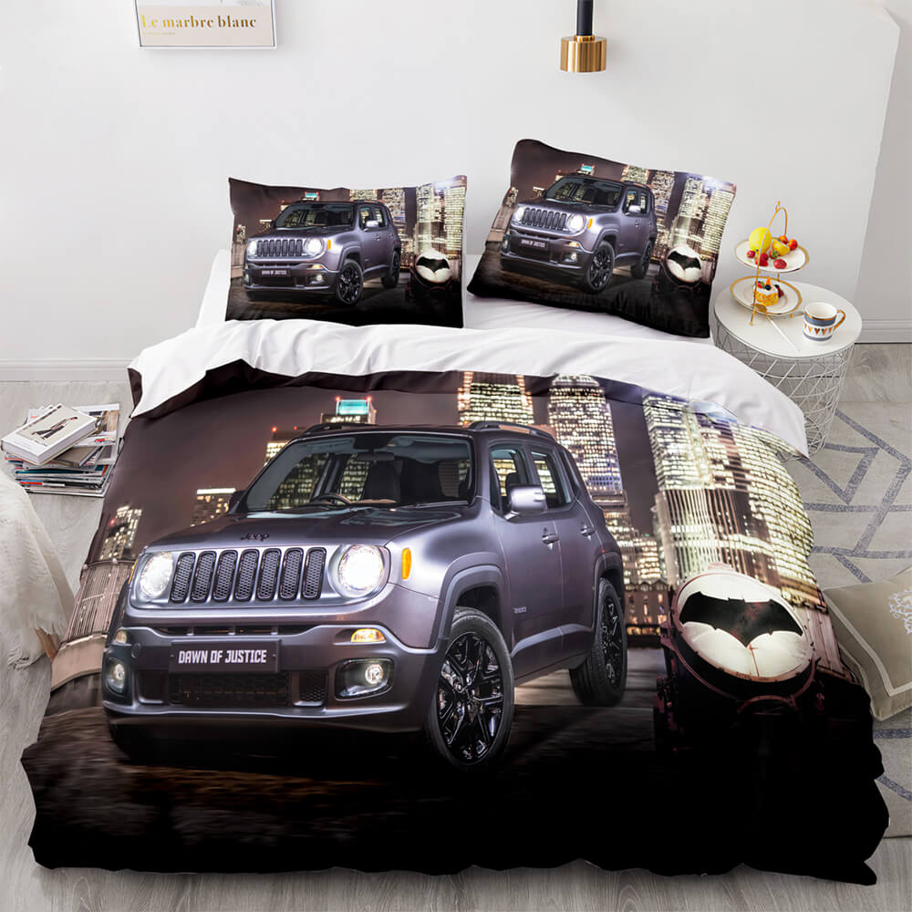 Jeep 4X4 Vehicle Off-Road Adventure Car Bedding Set Quilt Cover (Online Order Only)