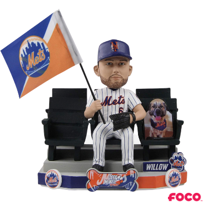 New York Mets Cardboard Cutout Dogs Bobbleheads (ONLINE ORDER ONLY)