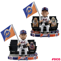 New York Mets Cardboard Cutout Dogs Bobbleheads (ONLINE ORDER ONLY)