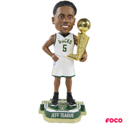 Milwaukee Bucks 2021 NBA Champions Bobbleheads (ONLINE ORDER ONLY)