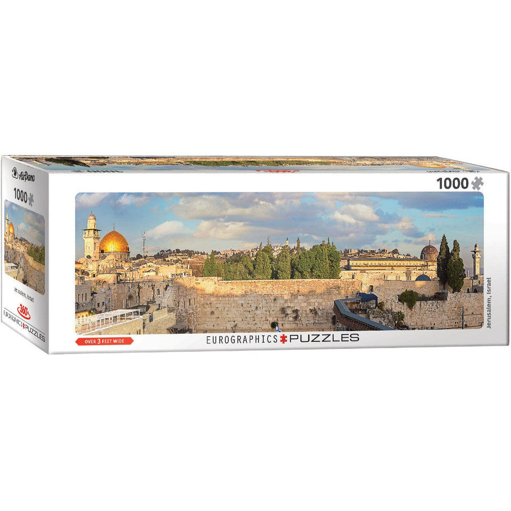Jerusalem, Israel 1000 Piece Panoramic Jigsaw Puzzle Eurographics (ONLINE ORDER ONLY)