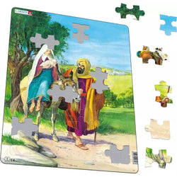 Jesus on the Way to Egypt 48 Piece Tray Jigsaw Puzzle Larsen