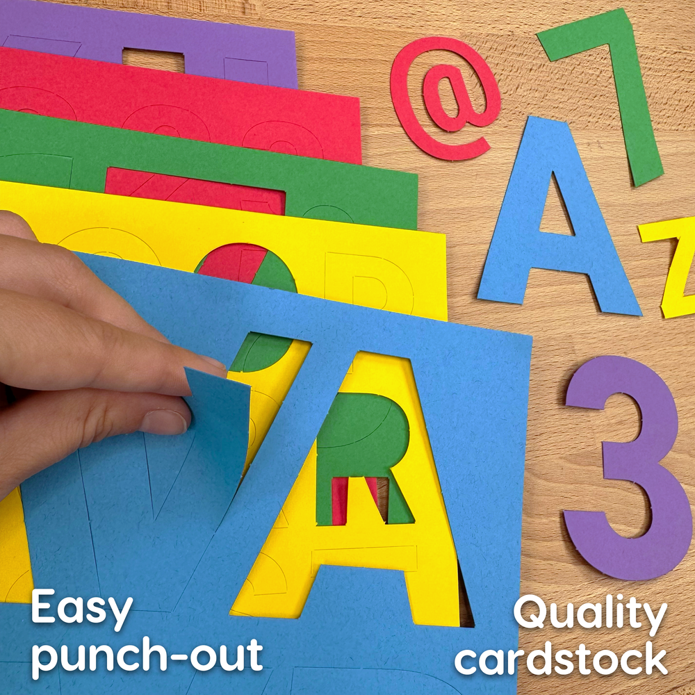 Bulletin Board Letters Combo – 2 Sizes (ONLINE ORDER ONLY)