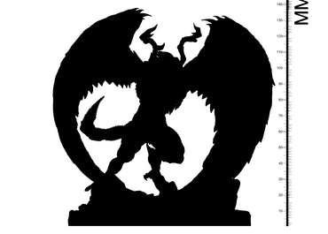 3D Printed Clay Cyanide Jhebbal Sag 28mm 32mm D&D (Online Only)