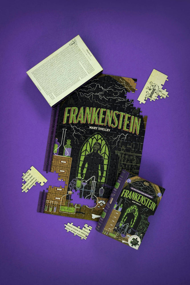 Double-Sided Puzzle: Frankenstein (ONLINE ORDER ONLY)
