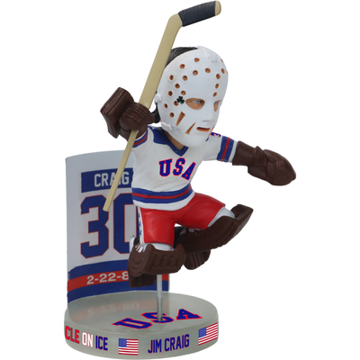 Jim Craig USA Hockey Miracle on Ice 1980 Gold Medal Bobblehead (ONLINE ORDER ONLY)