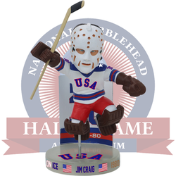 Jim Craig USA Hockey Miracle on Ice 1980 Gold Medal Bobblehead (ONLINE ORDER ONLY)