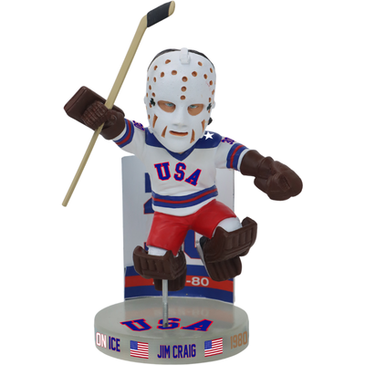 Jim Craig USA Hockey Miracle on Ice 1980 Gold Medal Bobblehead (ONLINE ORDER ONLY)