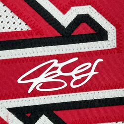 Framed Facsimile Autographed Jimmy Butler 35x39 Miami White Retro Reprint Laser Auto Basketball Jersey (ONLINE ORDER ONLY)