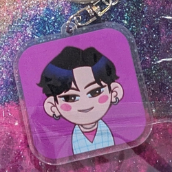 K-POP DEMON HUNTERS Chibi Keychain – Individual Member Series (ONLINE ORDER ONLY)