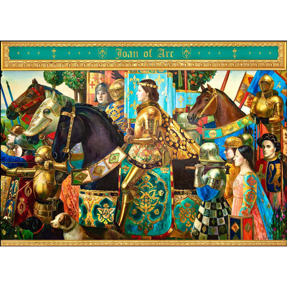 Joan of Arc 1000 Piece Premium Jigsaw Puzzle Art & Fable (ONLINE ORDER ONLY)