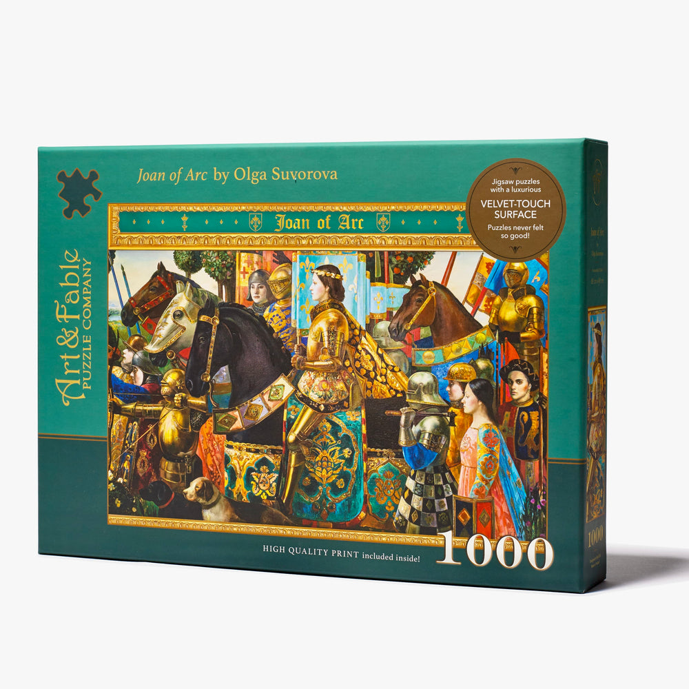 Joan of Arc 1000 Piece Premium Jigsaw Puzzle Art & Fable (ONLINE ORDER ONLY)