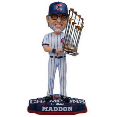 Chicago Cubs 2016 World Series Champions Bobbleheads (ONLINE ORDER ONLY)