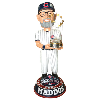 Chicago Cubs 2016 World Series Champions 3 Foot Bobbleheads (ONLINE ORDER ONLY)