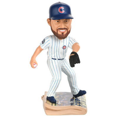 Chicago Cubs 2016 World Series Newspaper Bobbleheads (ONLINE ORDER ONLY)