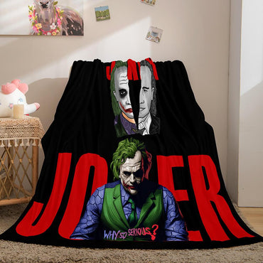 Joker Flannel Fleece Blanket (Online Order Only)