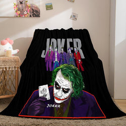 Joker Flannel Fleece Blanket (Online Order Only)