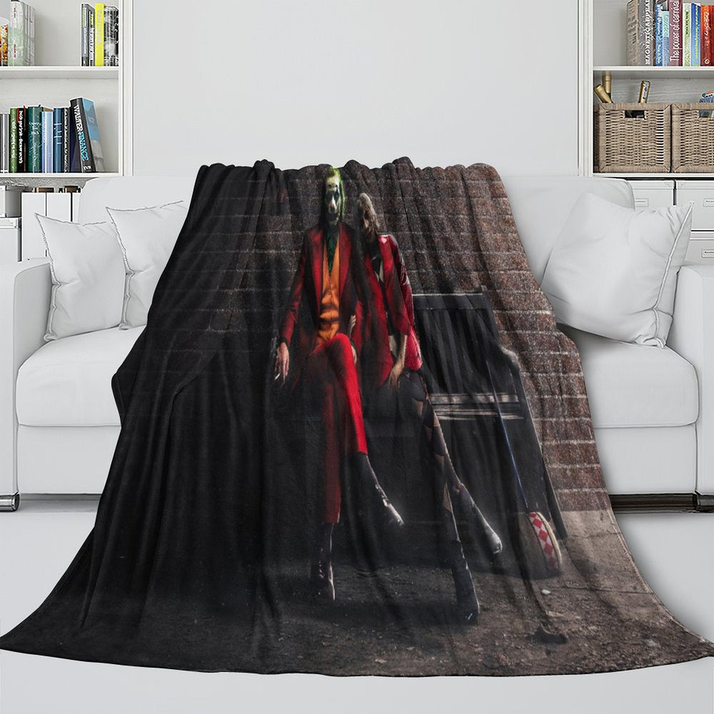 Joker Folie à Deux Blanket Flannel Fleece Throw Room Decoration (Online Order Only)