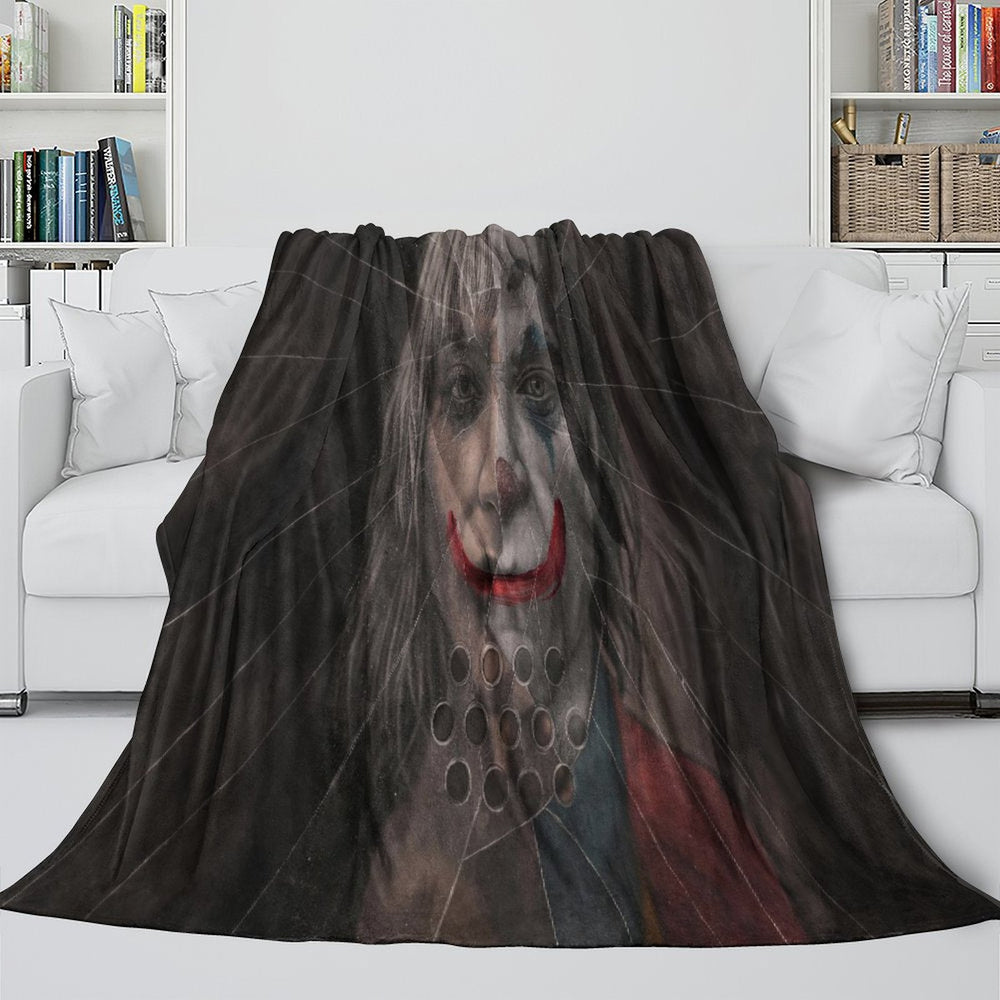 Joker Folie à Deux Blanket Flannel Fleece Throw Room Decoration (Online Order Only)