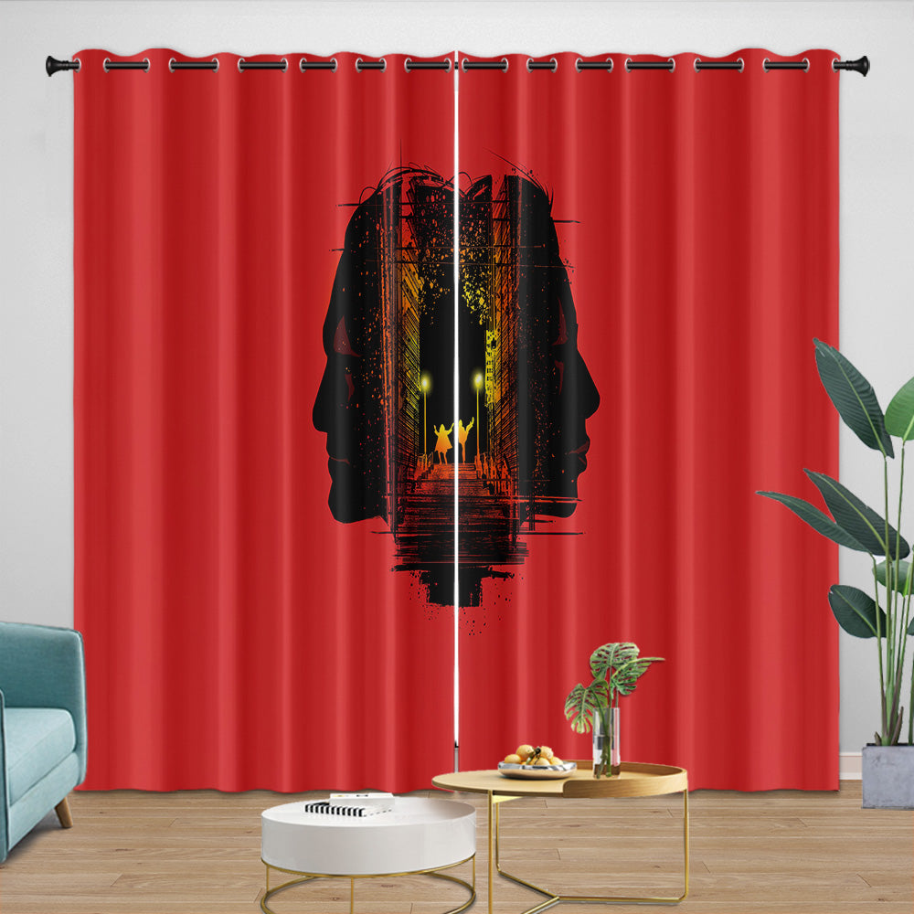 Joker Folie à Deux Curtains Blackout Window Drapes Room Decoration (Online Order Only)