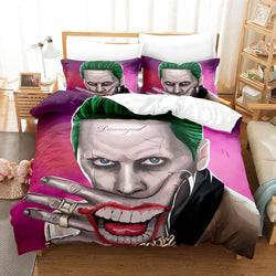 Joker Harley Quinn Cosplay Bedding Set Quilt Cover Without Filler (Online Order Only)