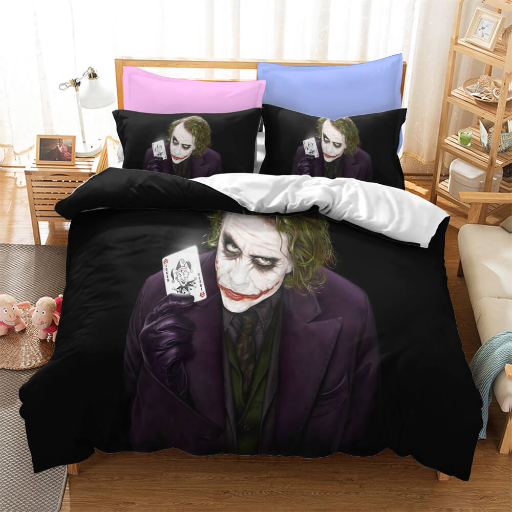 Joker Jack Napier Cosplay Bedding Set Quilt Cover Without Filler (Online Order Only)