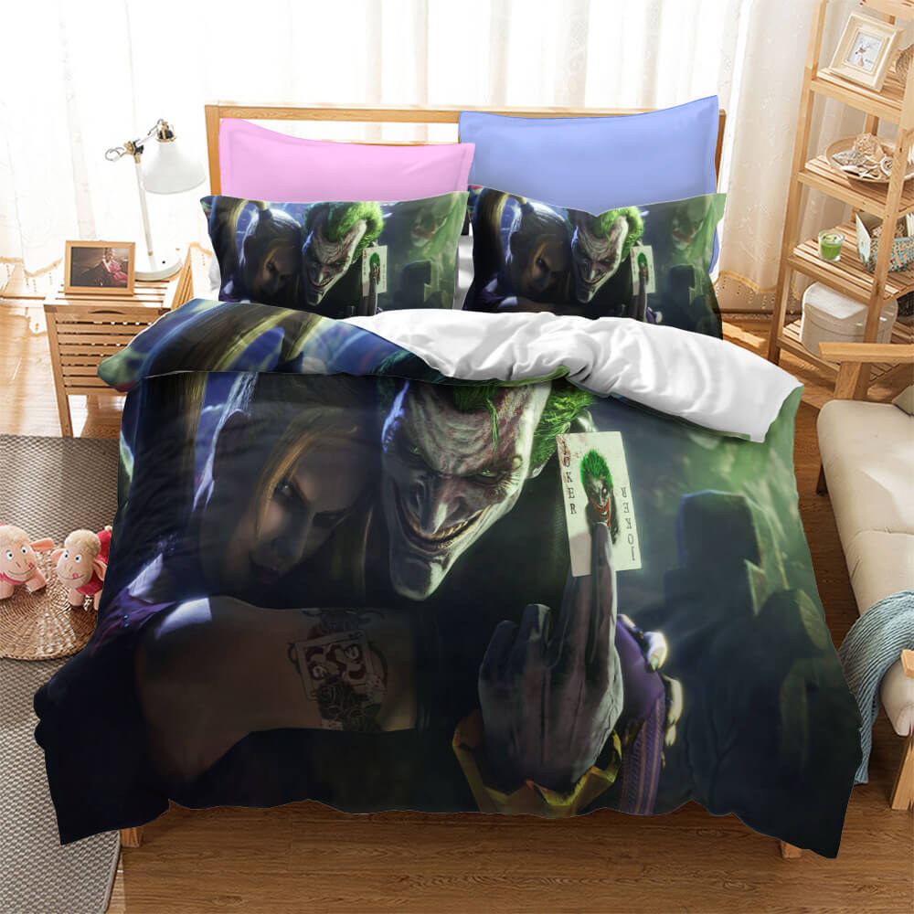 Joker Jack Napier Cosplay Bedding Set Quilt Cover Without Filler (Online Order Only)