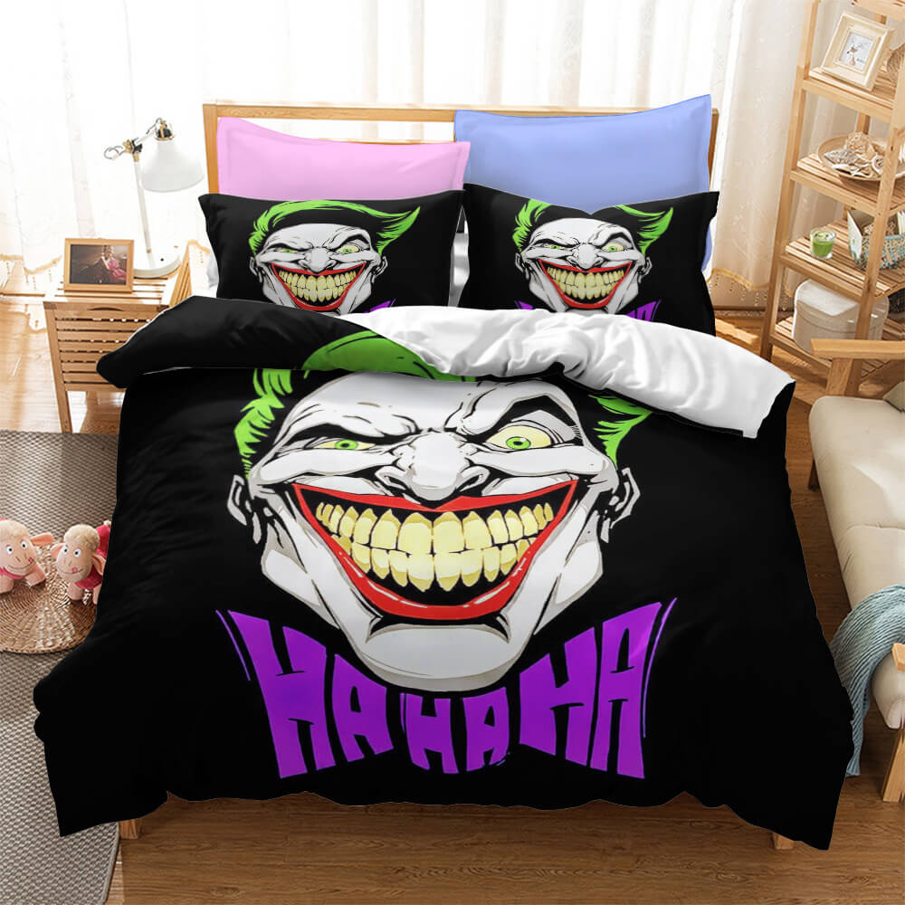 Joker Jack Napier Cosplay Bedding Set Quilt Cover Without Filler (Online Order Only)
